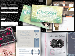 wedding einvites and digital save the dates